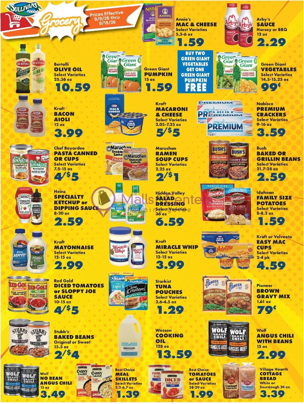 Weekly ad for Sullivan's Foods valid: 09/09/2026 - 09/15/2026, page 6