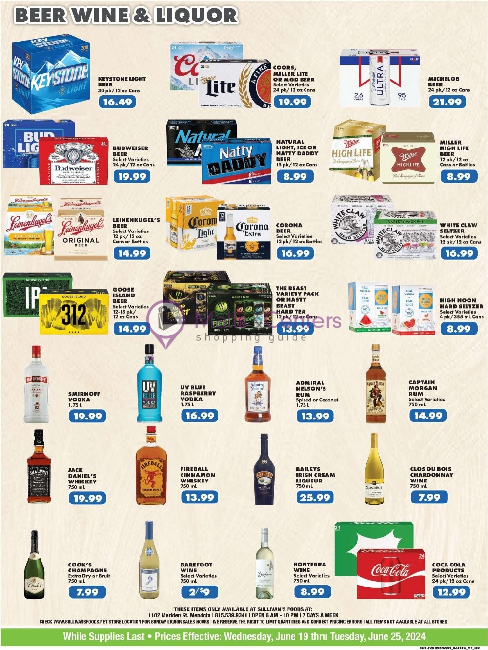 Weekly ad for Sullivan's Foods valid: 06/19/2024 - 06/25/2024, page 10