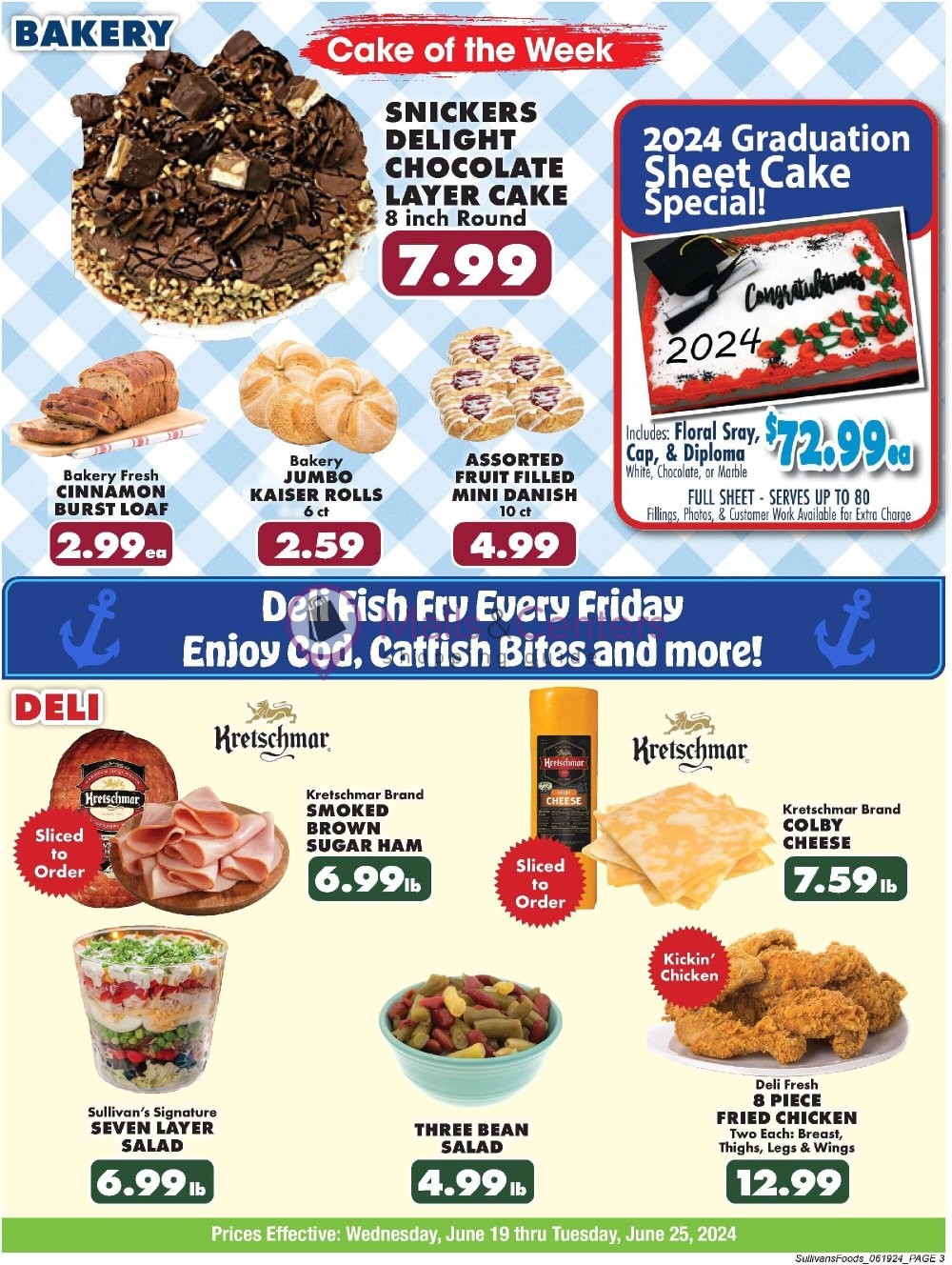 Weekly ad for Sullivan's Foods valid: 06/19/2024 - 06/25/2024, page 3