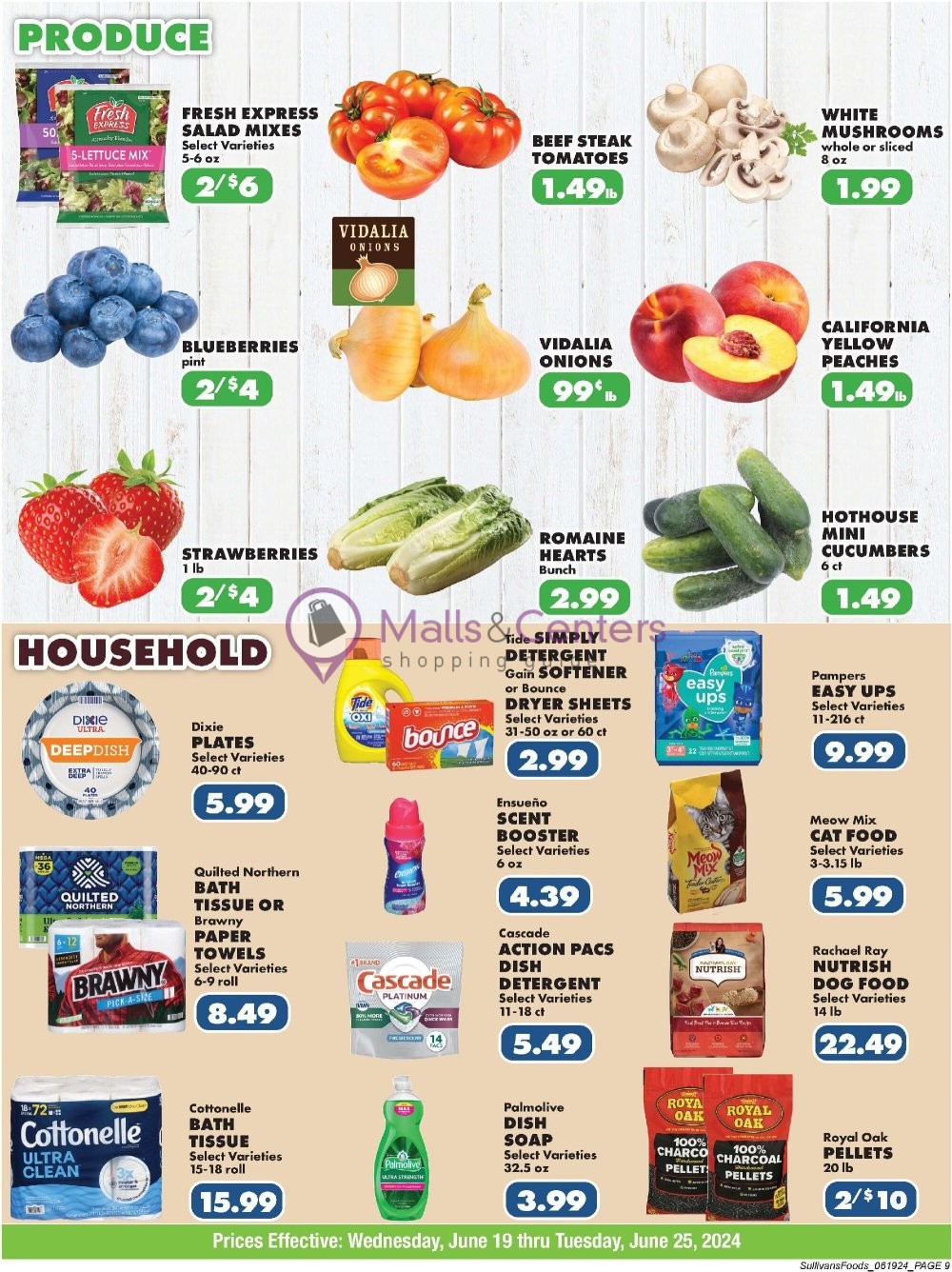 Weekly ad for Sullivan's Foods valid: 06/19/2024 - 06/25/2024, page 9