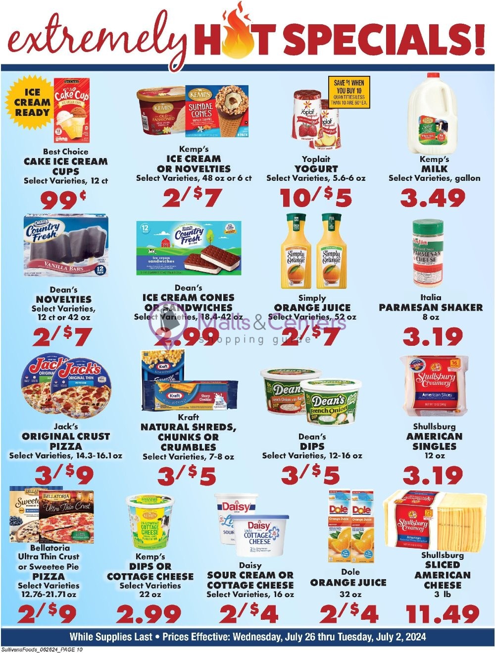 Weekly ad for Sullivan's Foods valid: 06/26/2024 - 07/02/2024, page 10