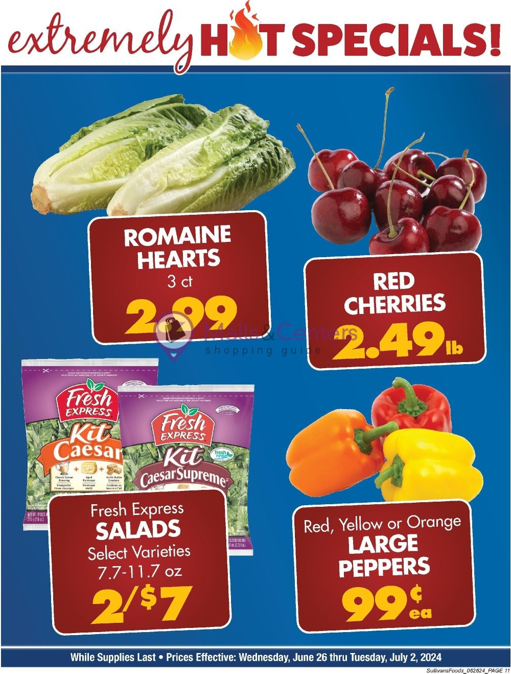 Weekly ad for Sullivan's Foods valid: 06/26/2024 - 07/02/2024, page 11