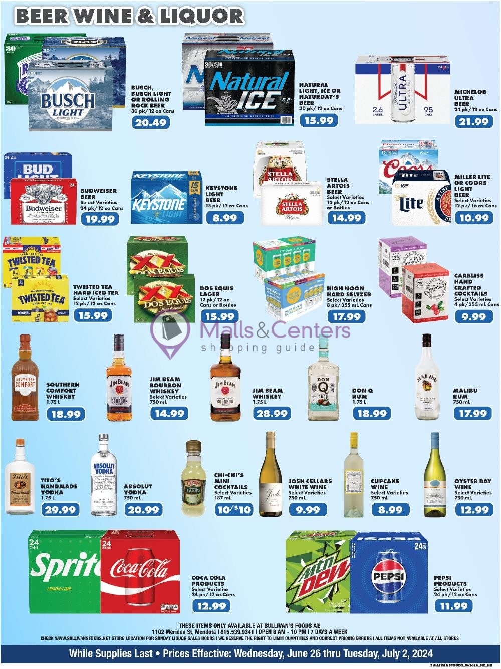 Weekly ad for Sullivan's Foods valid: 06/26/2024 - 07/02/2024, page 12