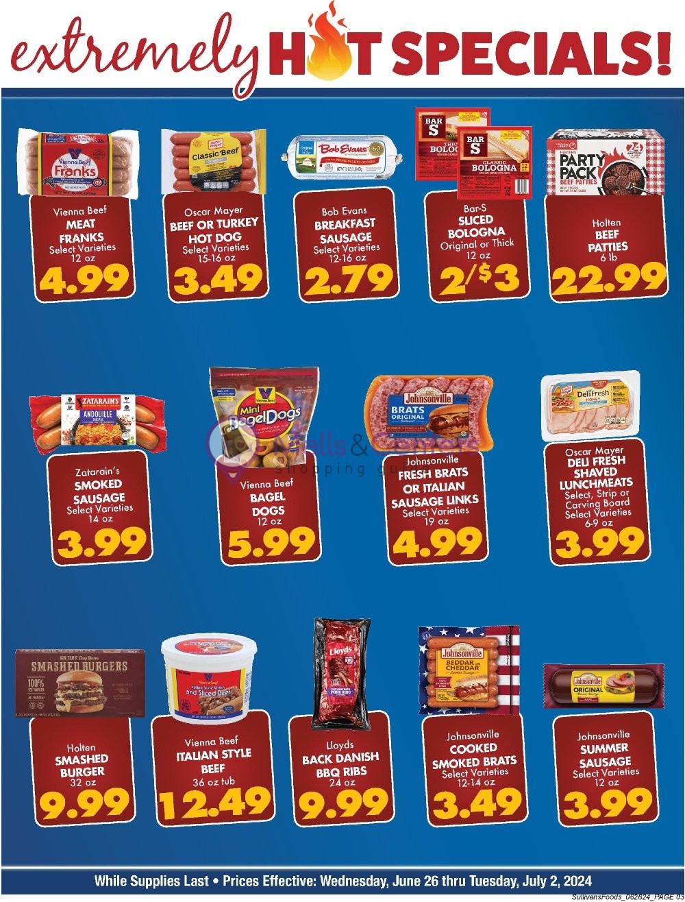 Weekly ad for Sullivan's Foods valid: 06/26/2024 - 07/02/2024, page 3