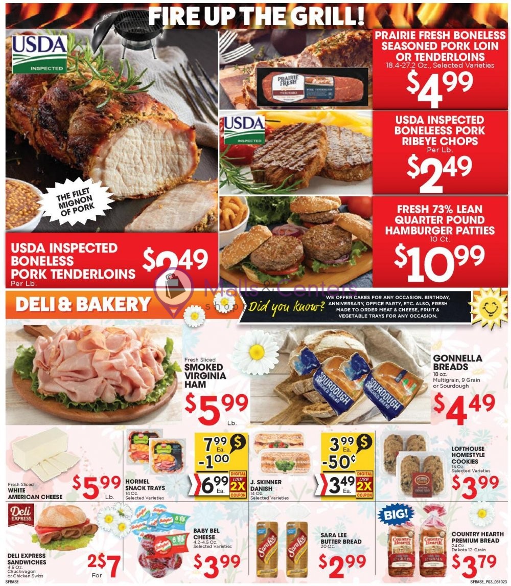 Sunshine Foods Weekly ad valid from 05/10/2023 to 05/16/2023 MallsCenters