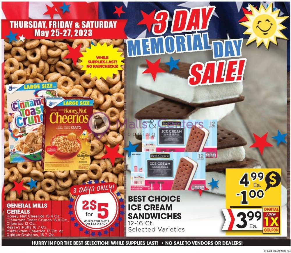 Weekly ad for Sunshine Foods valid: 05/24/2023 - 05/30/2023, page 12
