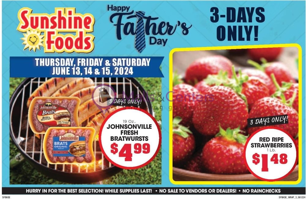 Weekly ad for Sunshine Foods valid: 06/12/2024 - 06/18/2024, page 11