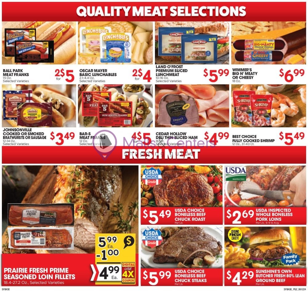 Weekly ad for Sunshine Foods valid: 06/12/2024 - 06/18/2024, page 2