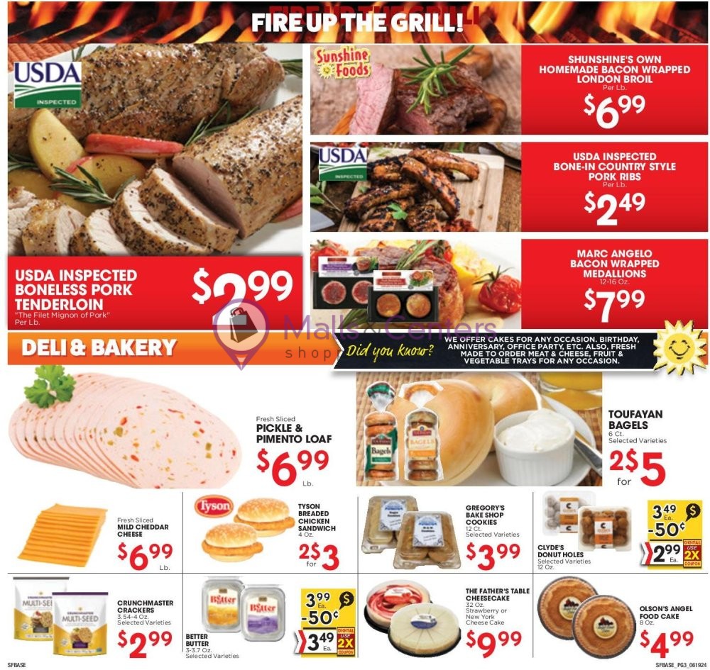 Weekly ad for Sunshine Foods valid: 06/19/2024 - 06/25/2024, page 3
