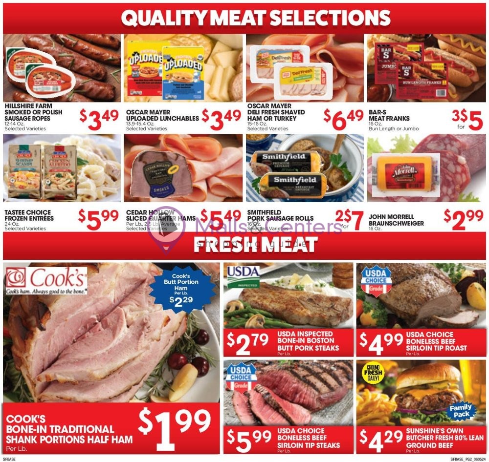 Weekly ad for Sunshine Foods valid: 06/05/2024 - 06/11/2024, page 2