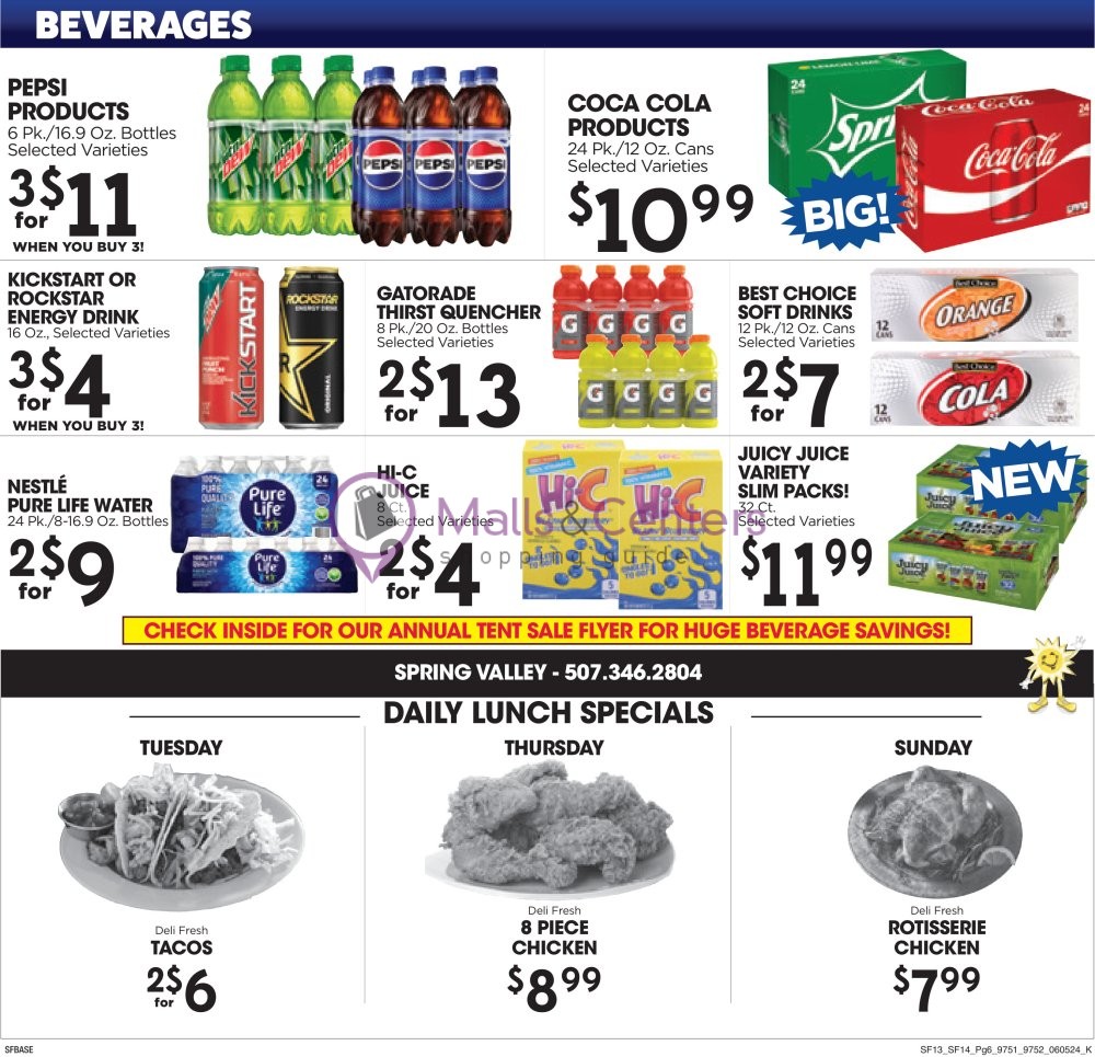 Weekly ad for Sunshine Foods valid: 06/05/2024 - 06/11/2024, page 6