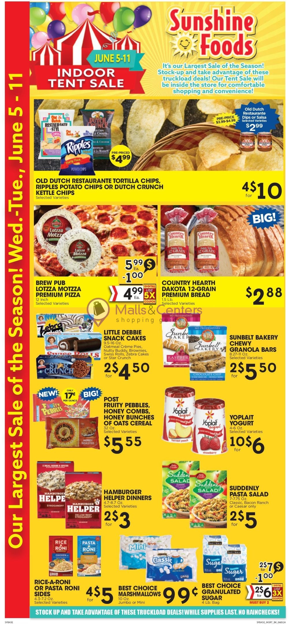 Weekly ad for Sunshine Foods valid: 06/05/2024 - 06/11/2024, page 9