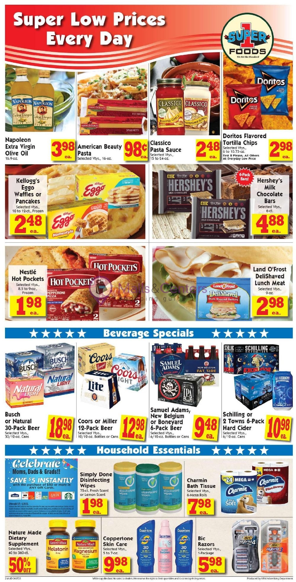 Super 1 Foods Weekly ad valid from 06/07/2023 to 06/13/2023 MallsCenters