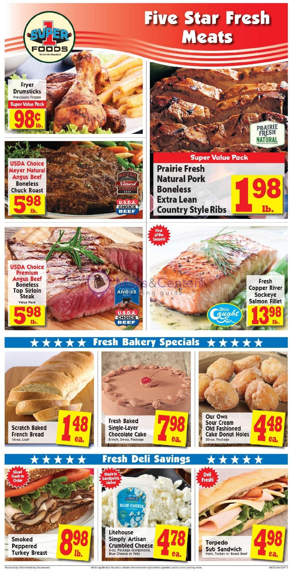 Super 1 Foods Weekly ad valid from 06/07/2023 to 06/13/2023 MallsCenters