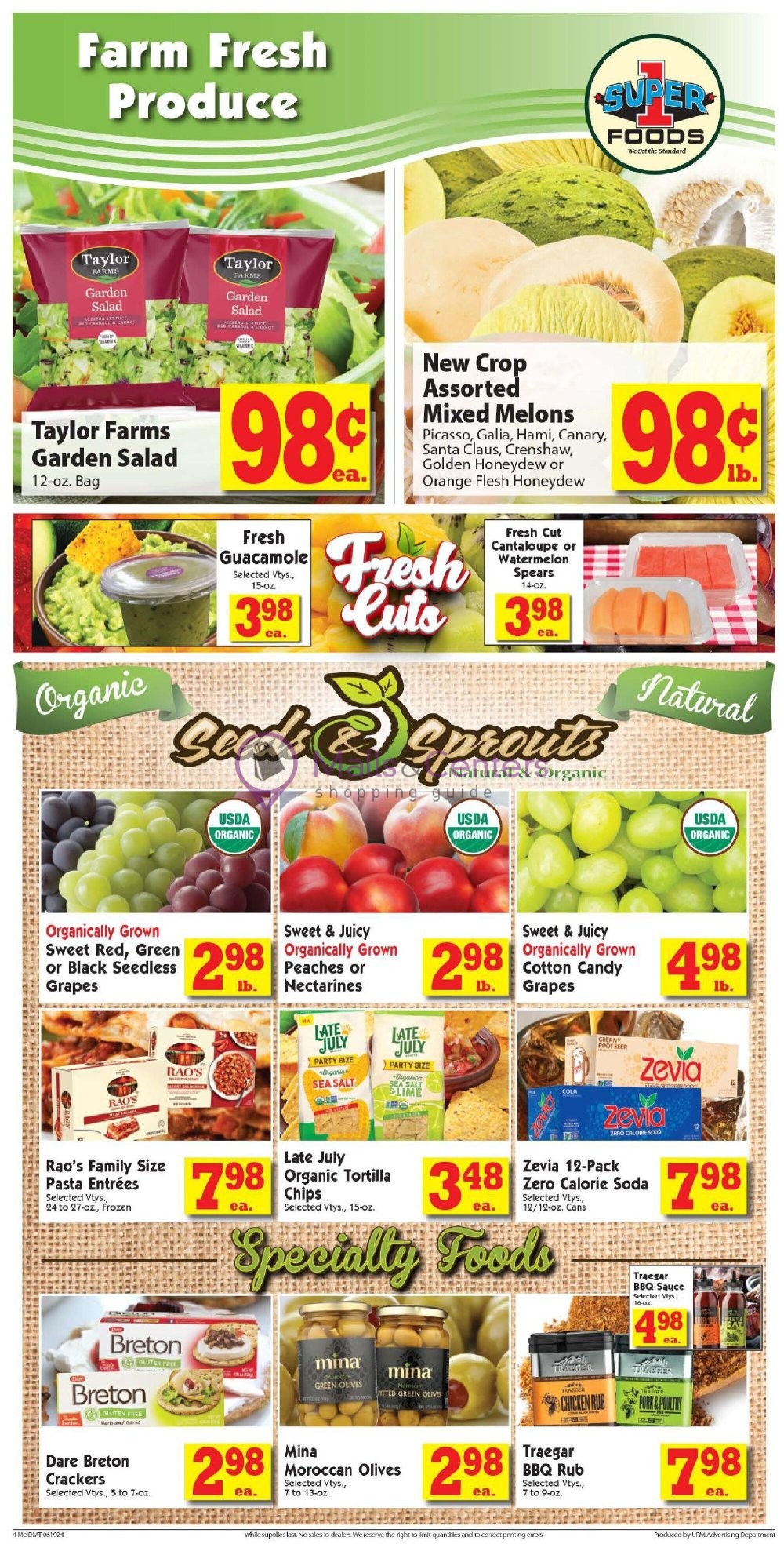 Weekly ad for Super 1 Foods valid: 06/19/2024 - 06/25/2024, page 4