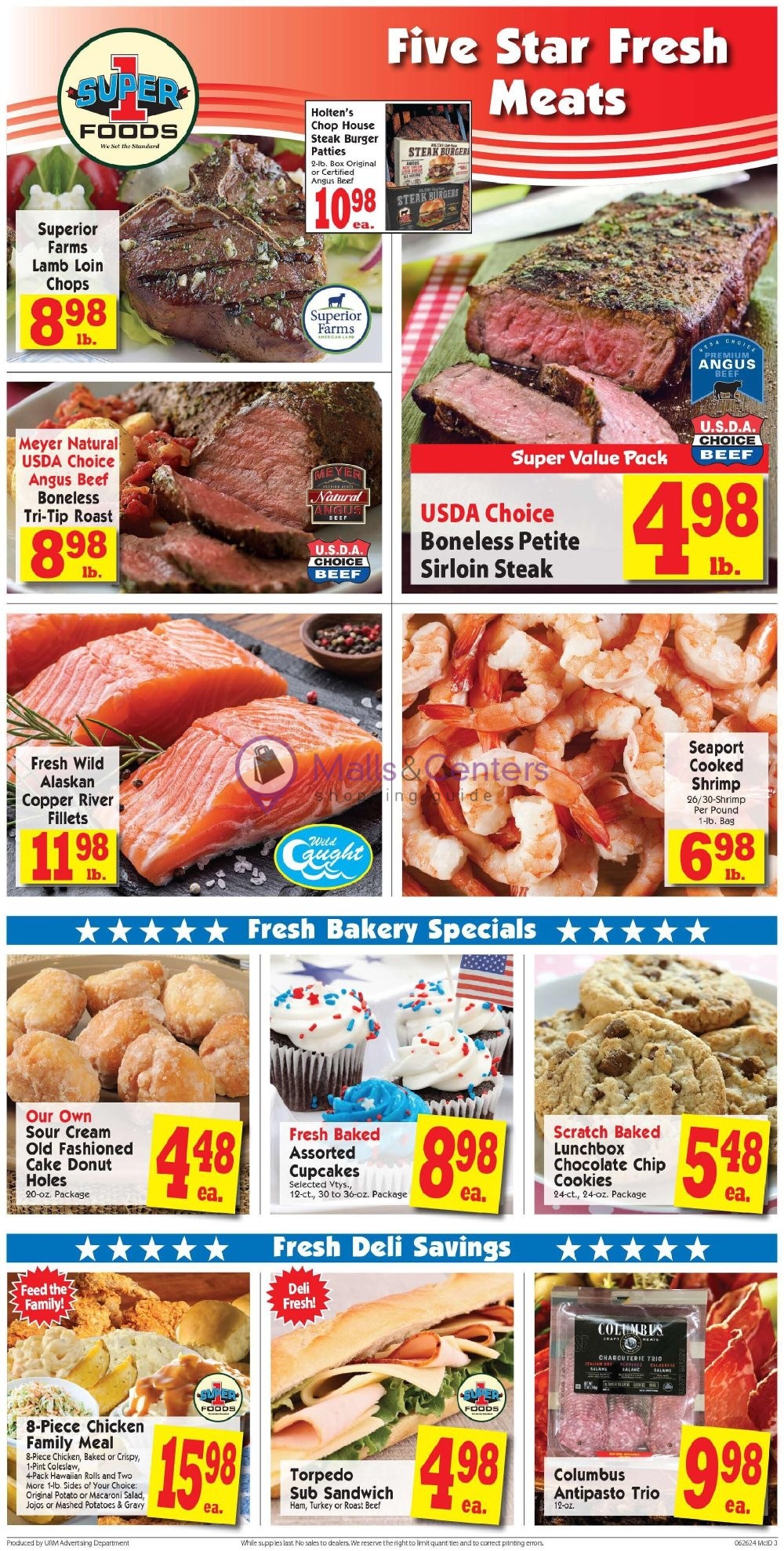 Weekly ad for Super 1 Foods valid: 06/26/2024 - 07/04/2024, page 3