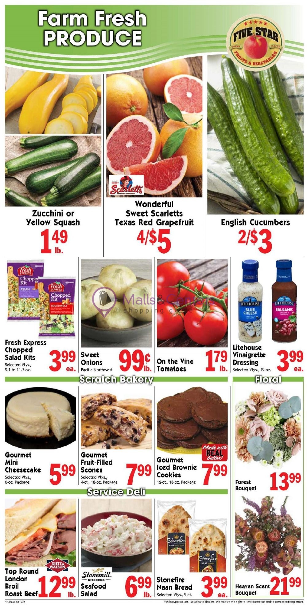 Super 1 Foods Weekly ad valid from 04/19/2023 to 04/25/2023 MallsCenters
