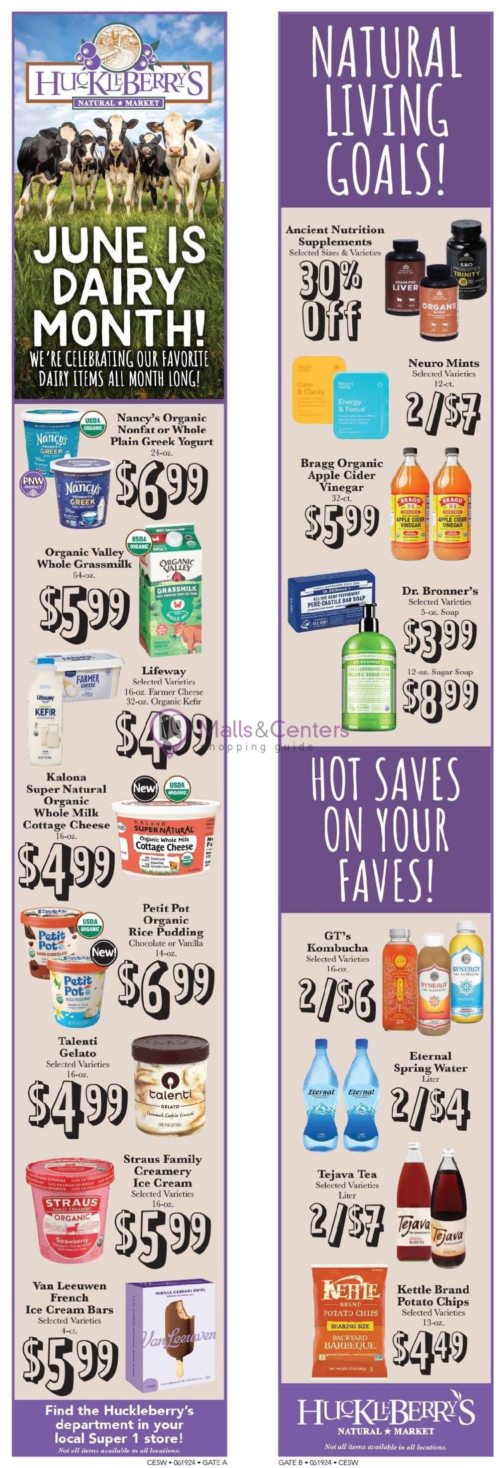 Weekly ad for Super 1 Foods valid: 06/19/2024 - 06/25/2024, page 2