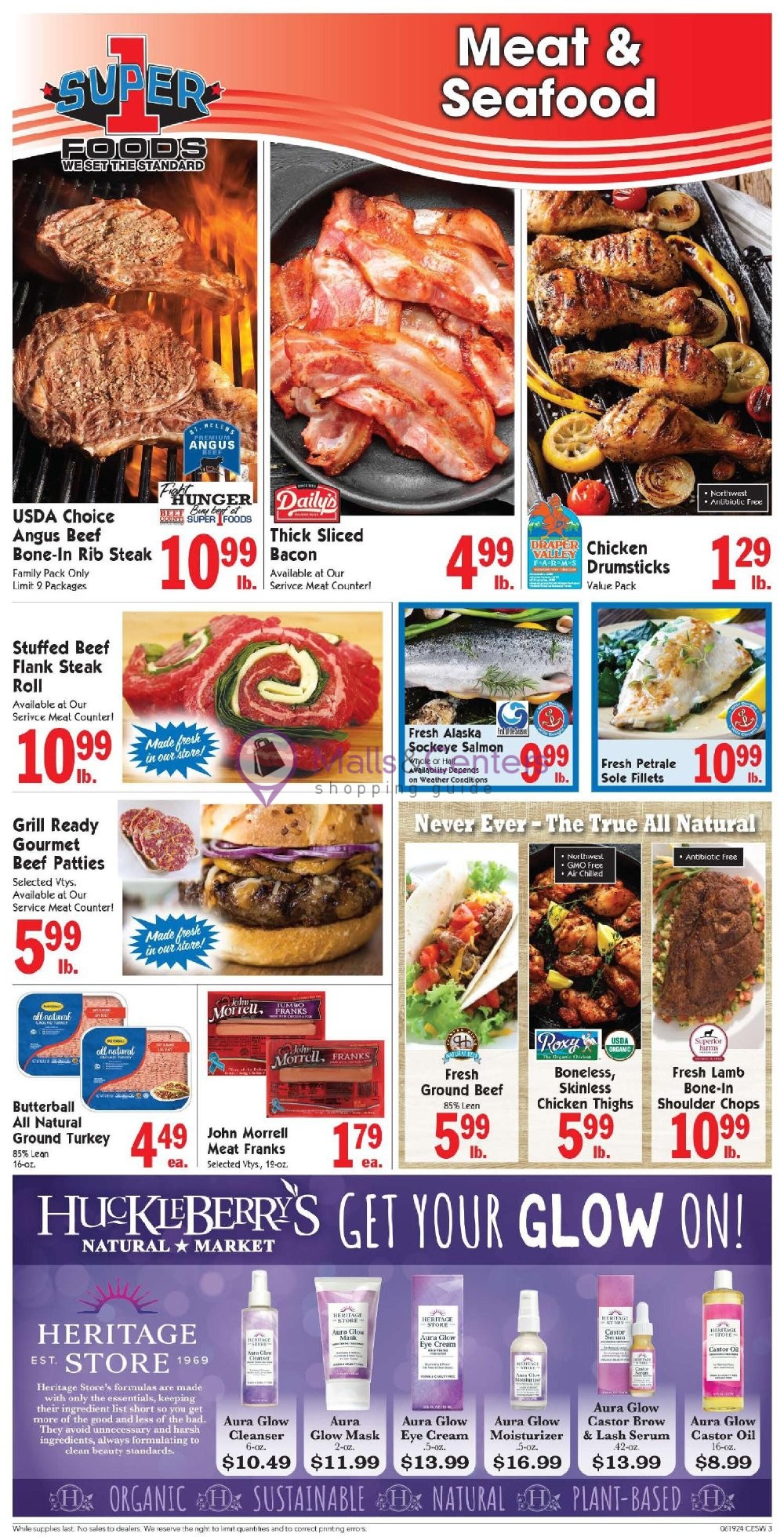 Weekly ad for Super 1 Foods valid: 06/19/2024 - 06/25/2024, page 4