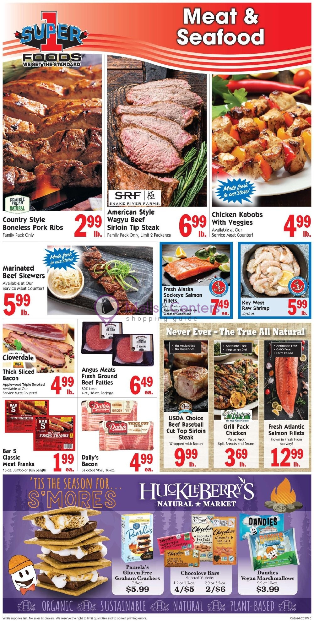 Weekly ad for Super 1 Foods valid: 06/26/2024 - 07/04/2024, page 3