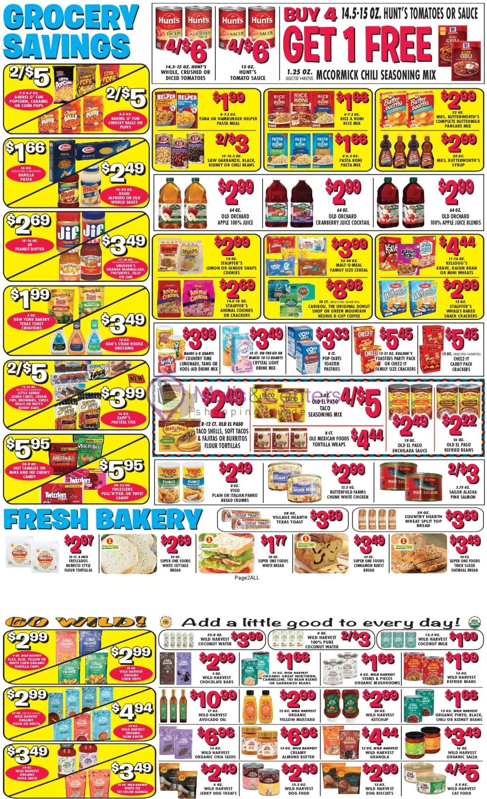 Weekly ad for Super One Foods valid: 08/16/2026 - 08/23/2026, page 2