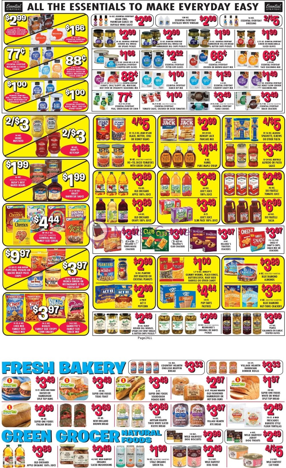 Weekly ad for Super One Foods valid: 08/23/2026 - 09/05/2026, page 2
