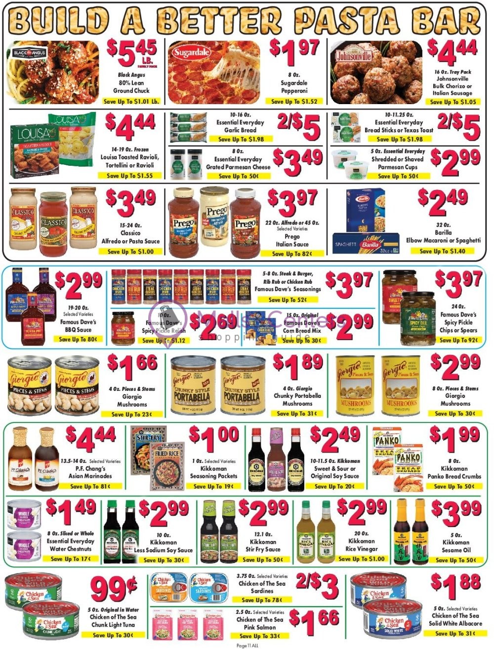 Weekly ad for Super One Foods valid: 08/27/2026 - 09/02/2026, page 11
