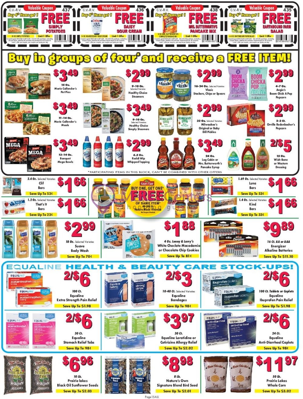 Weekly ad for Super One Foods valid: 08/27/2026 - 09/02/2026, page 15