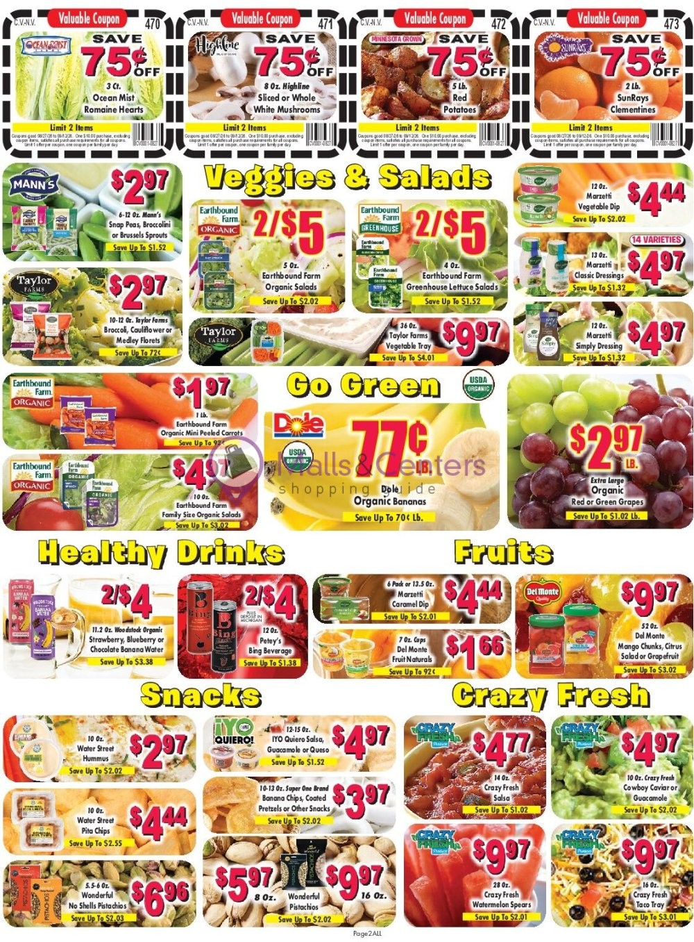 Weekly ad for Super One Foods valid: 08/27/2026 - 09/02/2026, page 2
