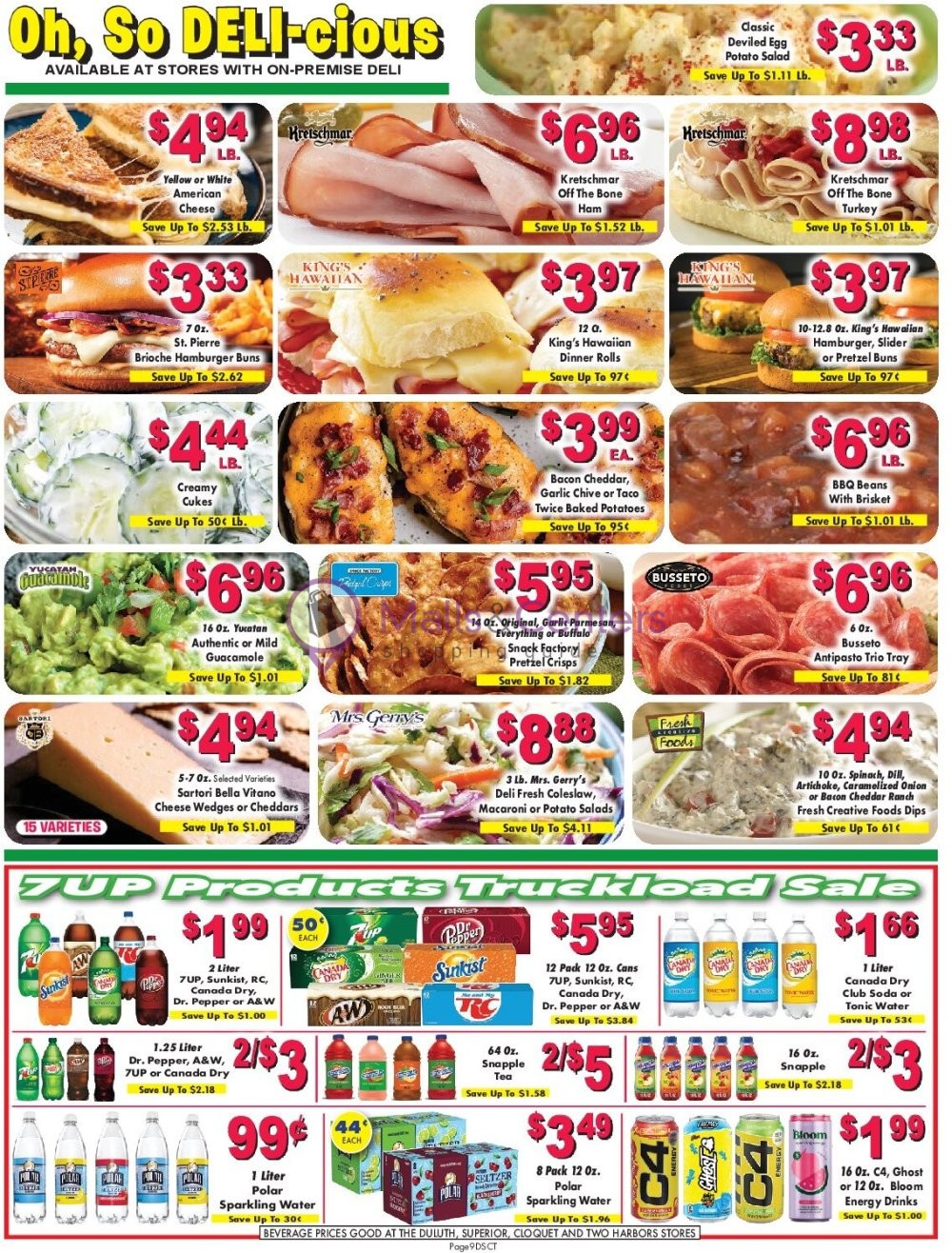 Weekly ad for Super One Foods valid: 08/27/2026 - 09/02/2026, page 9