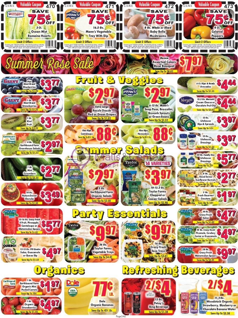 Weekly ad for Super One Foods valid: 07/17/2026 - 07/23/2026, page 2