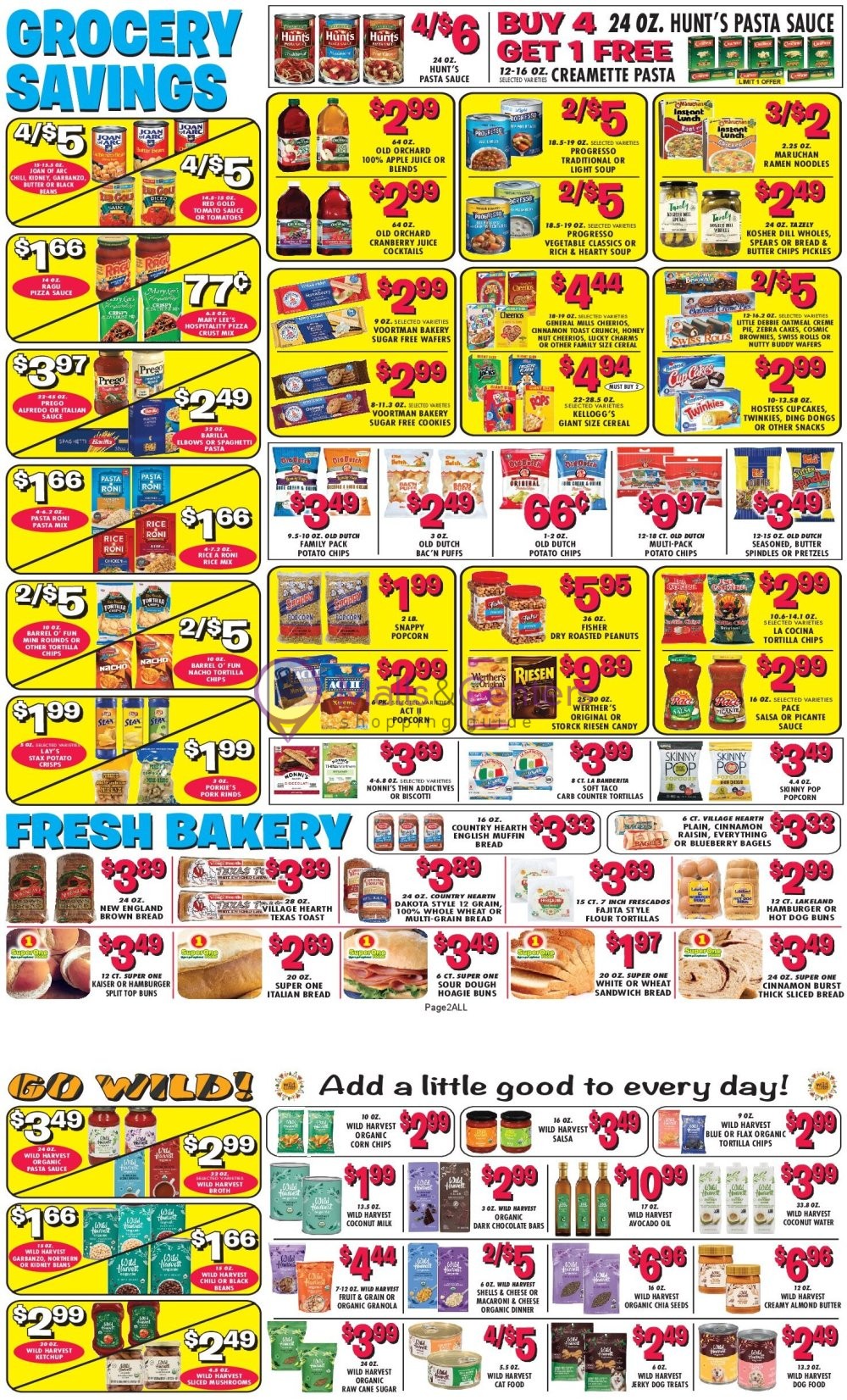 Weekly ad for Super One Foods valid: 07/18/2026 - 07/24/2026, page 2
