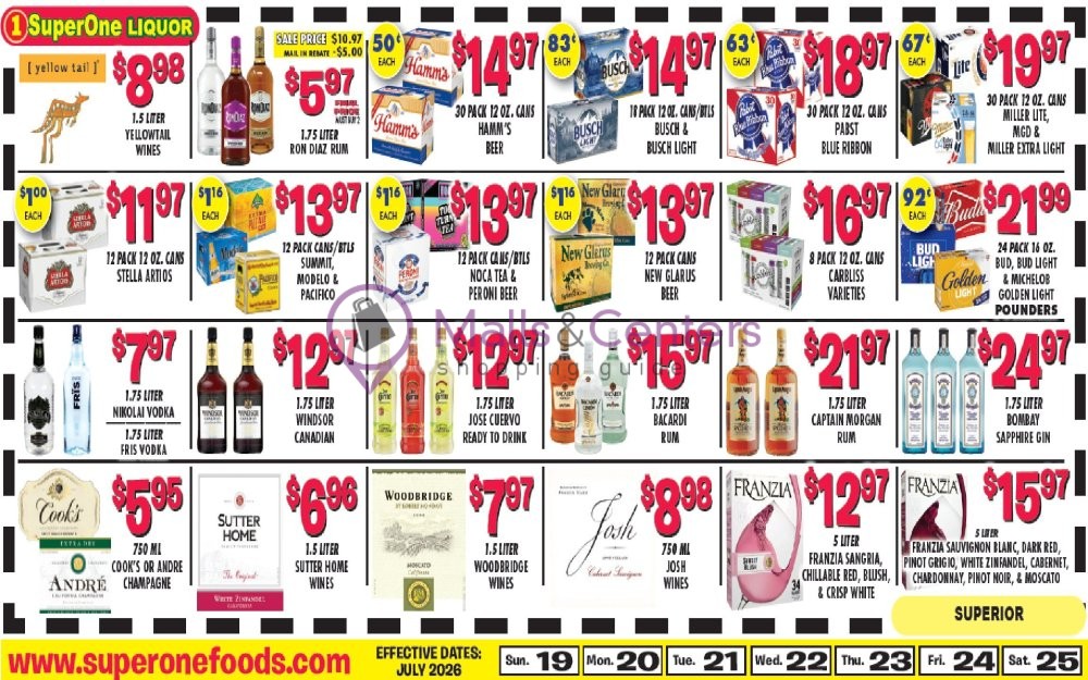 Weekly ad for Super One Foods valid: 07/19/2026 - 07/25/2026, page 5