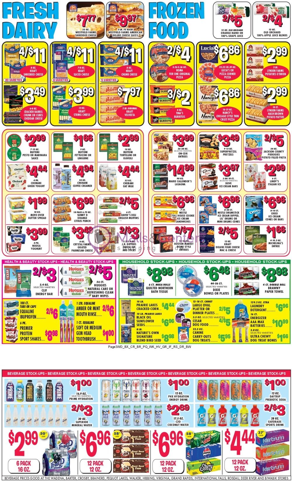 Weekly ad for Super One Foods valid: 07/21/2026 - 07/27/2026, page 3