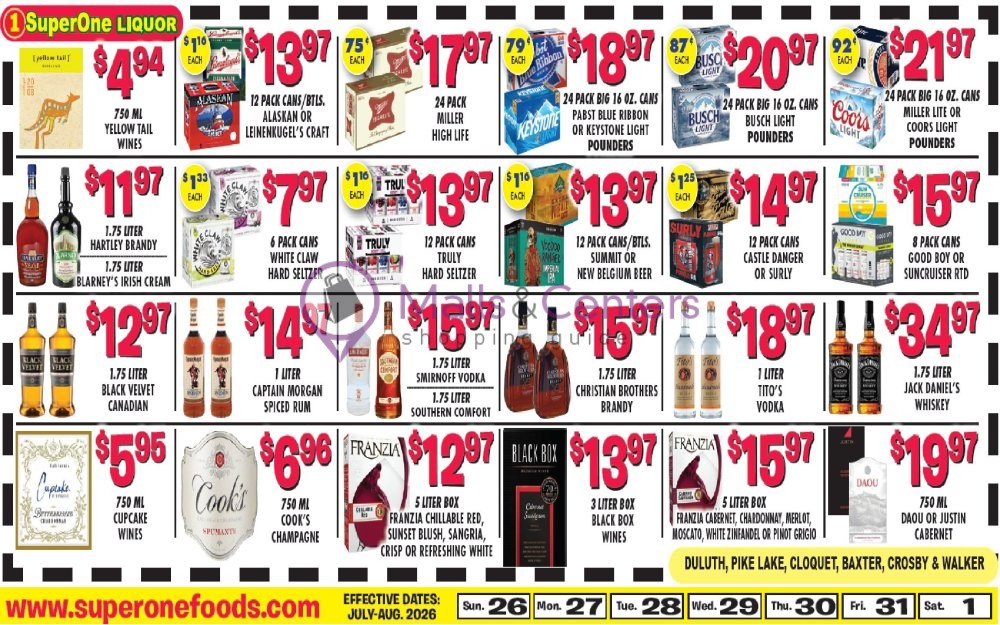 Weekly ad for Super One Foods valid: 07/26/2026 - 08/01/2026, page 5
