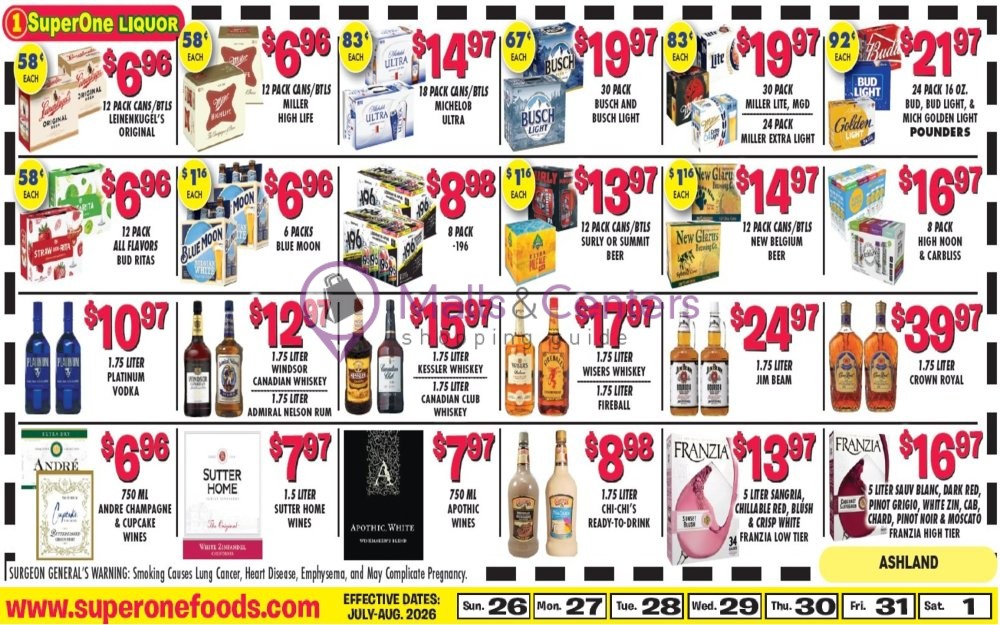 Weekly ad for Super One Foods valid: 07/26/2026 - 08/02/2026, page 5