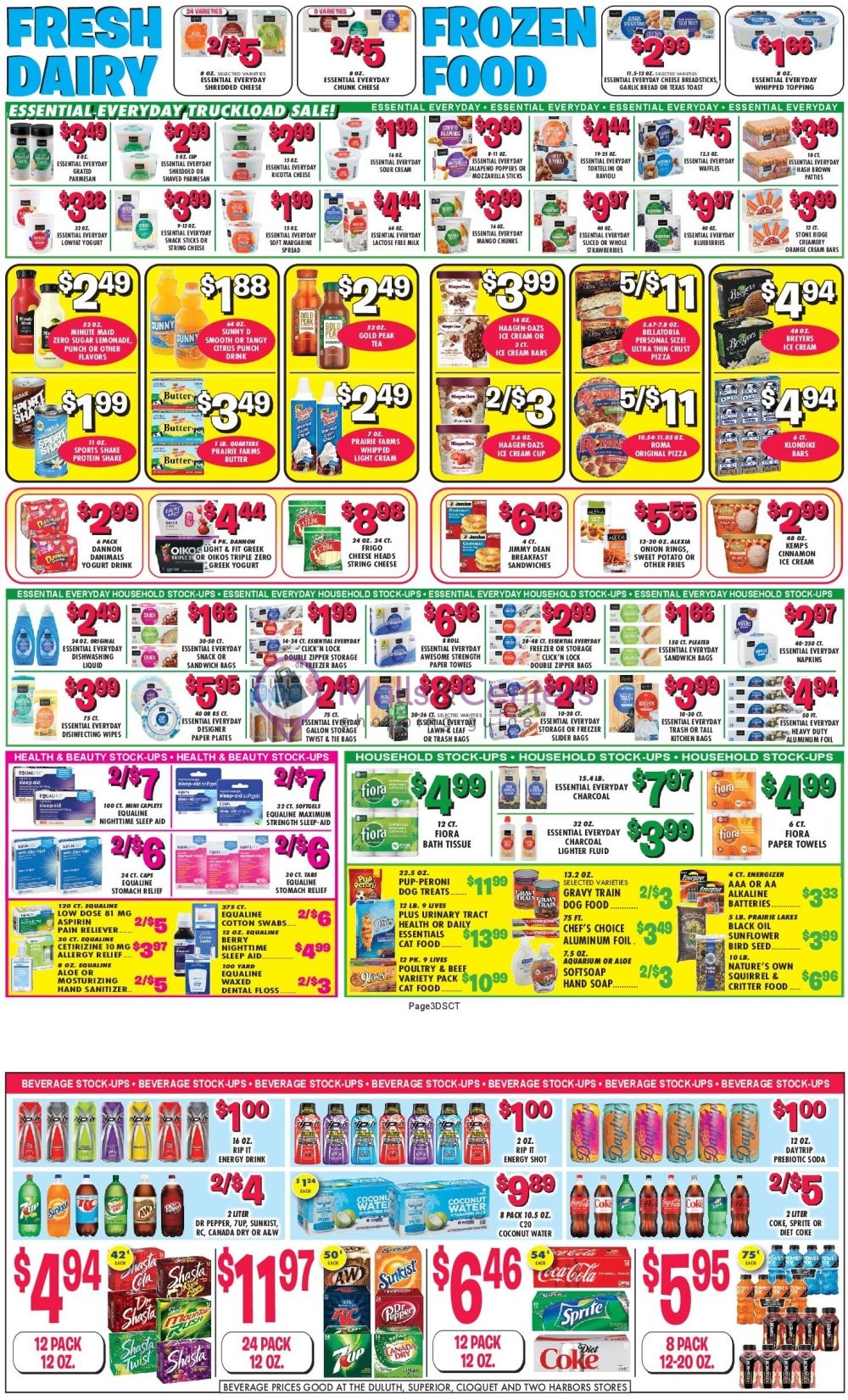 Weekly ad for Super One Foods valid: 07/27/2026 - 08/02/2026, page 3