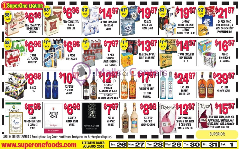 Weekly ad for Super One Foods valid: 07/27/2026 - 08/02/2026, page 5