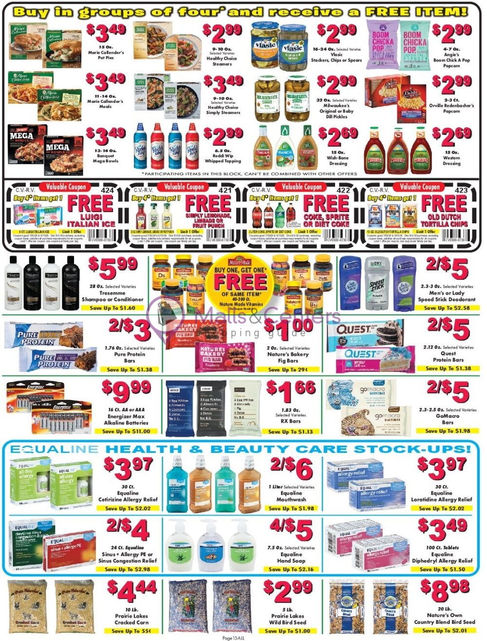Weekly ad for Super One Foods valid: 07/29/2026 - 08/04/2026, page 15