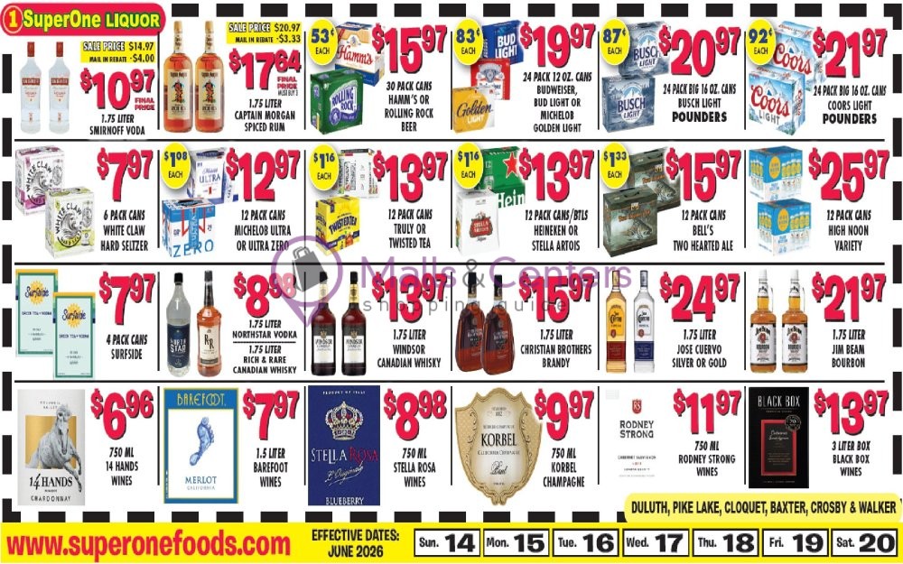 Weekly ad for Super One Foods valid: 06/14/2026 - 06/20/2026, page 5