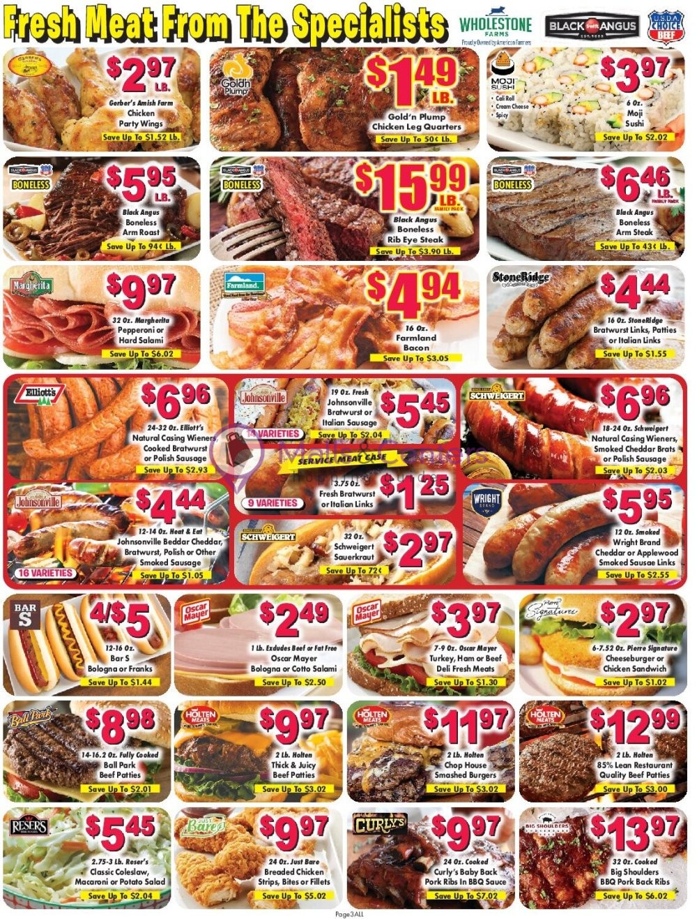 Weekly ad for Super One Foods valid: 06/24/2026 - 07/06/2026, page 3