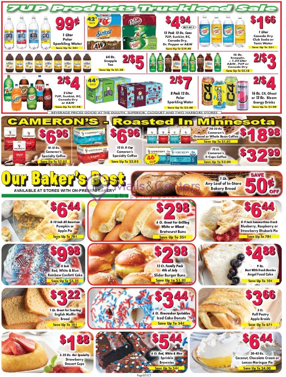 Weekly ad for Super One Foods valid: 06/28/2026 - 07/05/2026, page 8