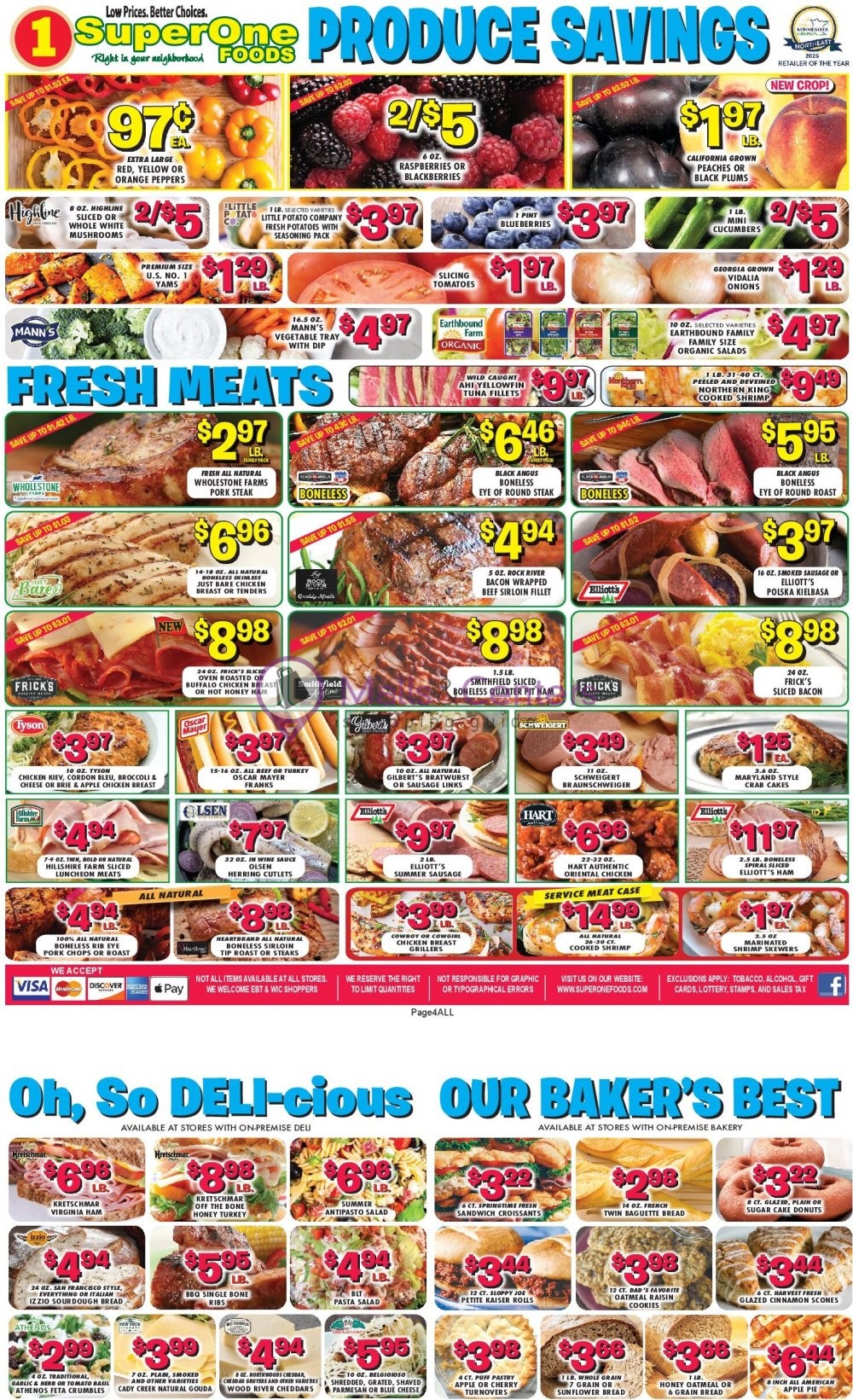 Weekly ad for Super One Foods valid: 06/09/2026 - 06/15/2026, page 4