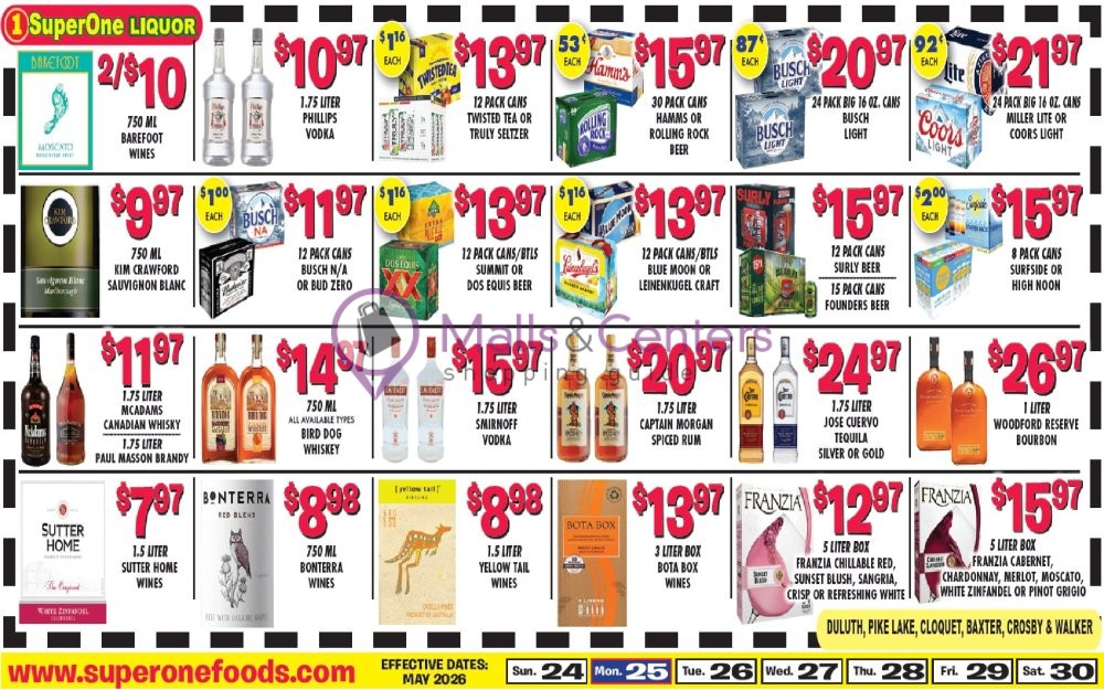Weekly ad for Super One Foods valid: 05/25/2026 - 06/01/2026, page 22