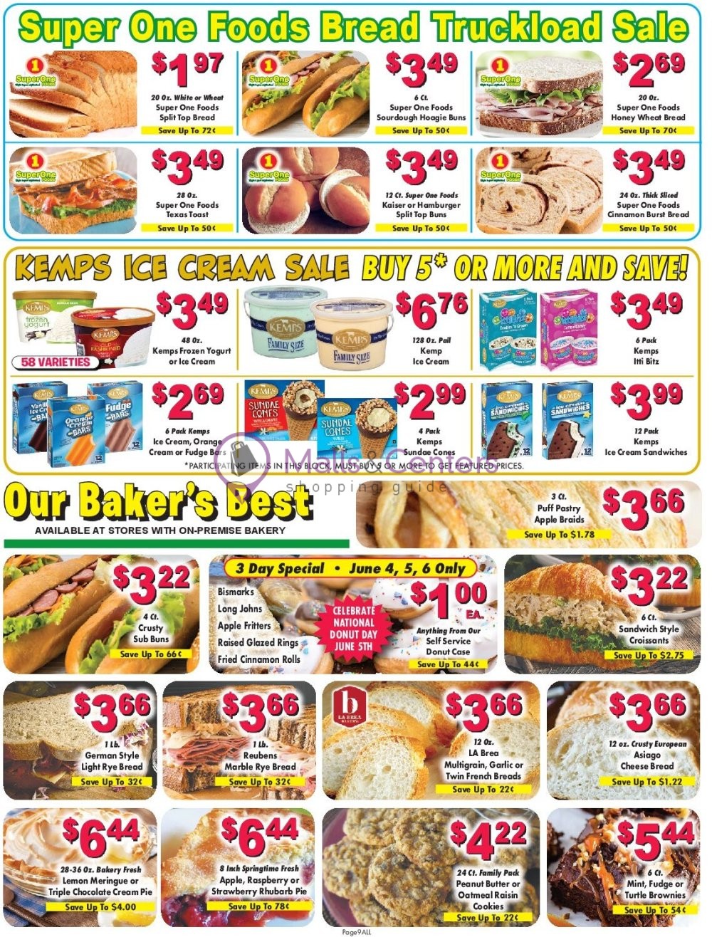 Weekly ad for Super One Foods valid: 05/25/2026 - 06/01/2026, page 9