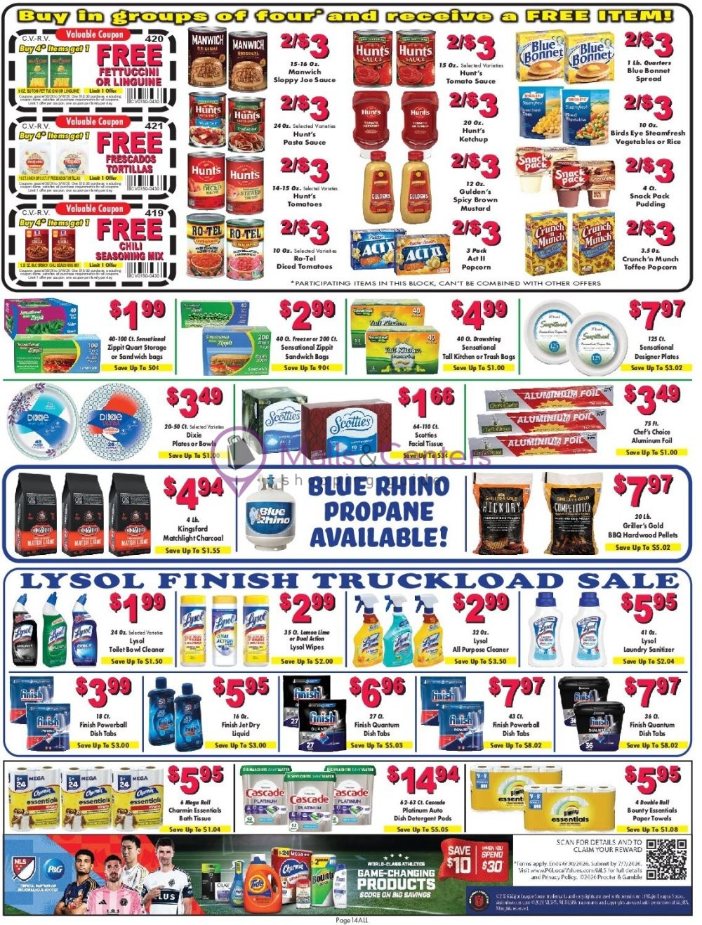 Weekly ad for Super One Foods valid: 05/09/2026 - 05/15/2026, page 14