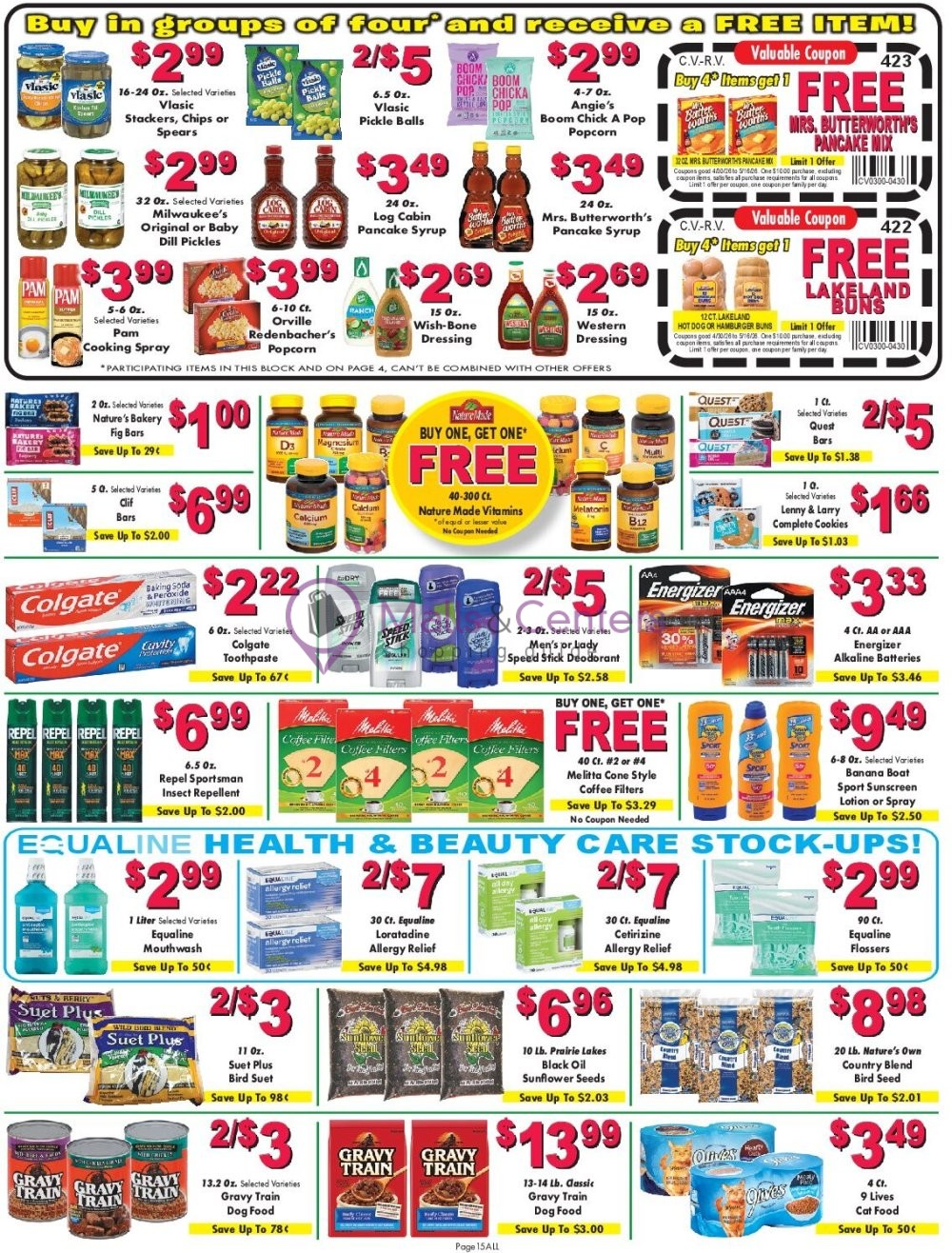 Weekly ad for Super One Foods valid: 05/09/2026 - 05/15/2026, page 15