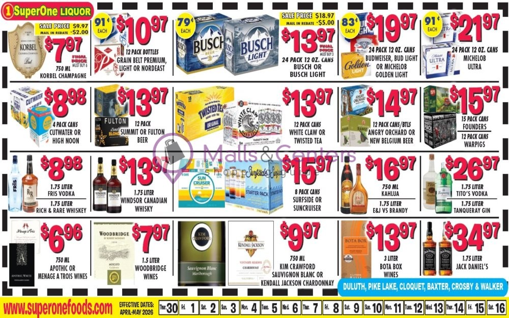 Weekly ad for Super One Foods valid: 05/09/2026 - 05/15/2026, page 17