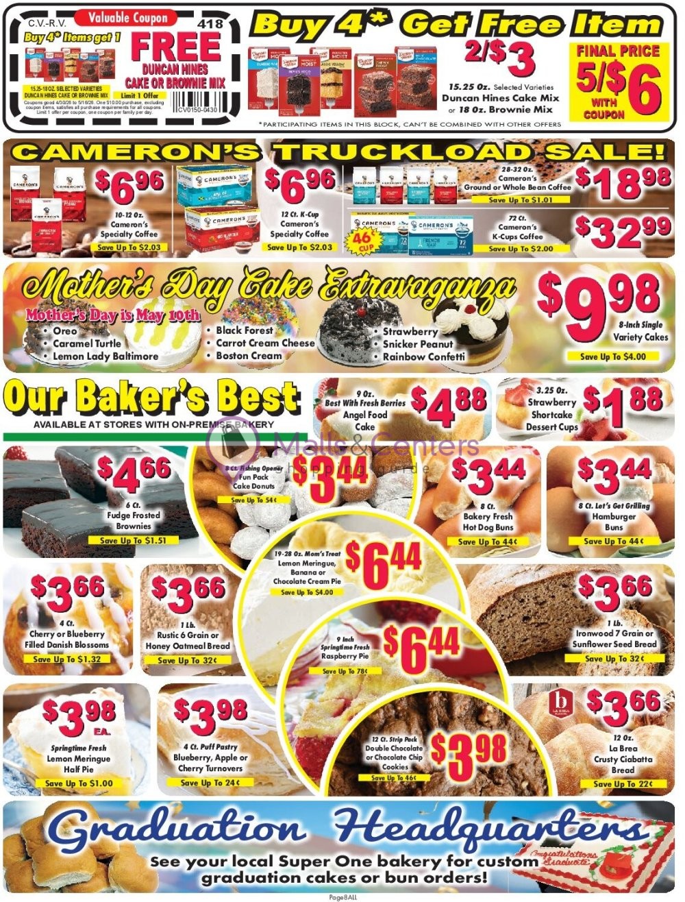 Weekly ad for Super One Foods valid: 05/09/2026 - 05/15/2026, page 8