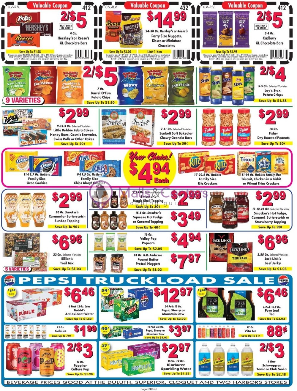 Weekly ad for Super One Foods valid: 10/04/2026 - 10/10/2026, page 12